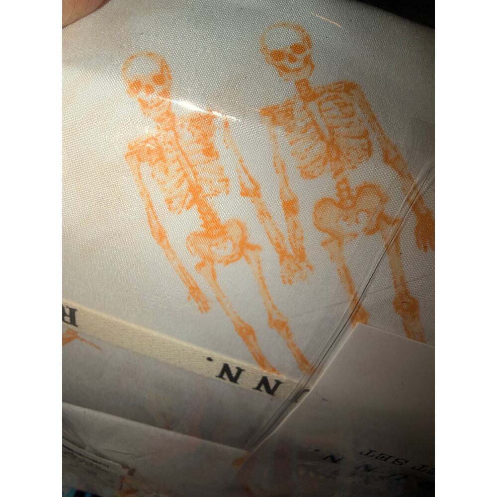 Rae Dunn Together Forever Halloween Skeleton Twin Sheet Sets Lot of 2 NWT - Picture 14 of 15